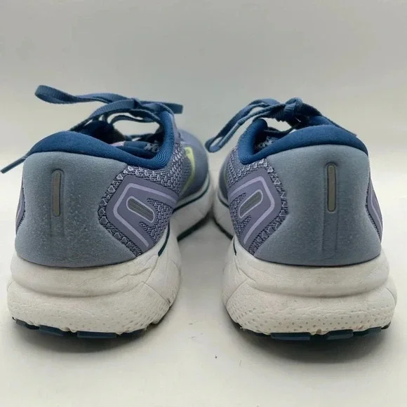 Brooks Ghost 14 Women Neutral Running Purple Impression /Dutch/ Lime Size 10 - Picture 8 of 12